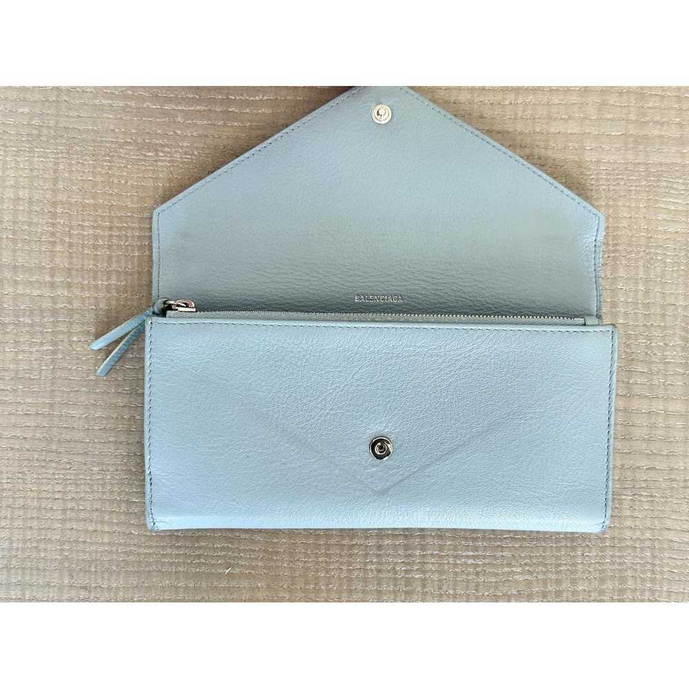 Balenciaga Leather card wallet - image 8