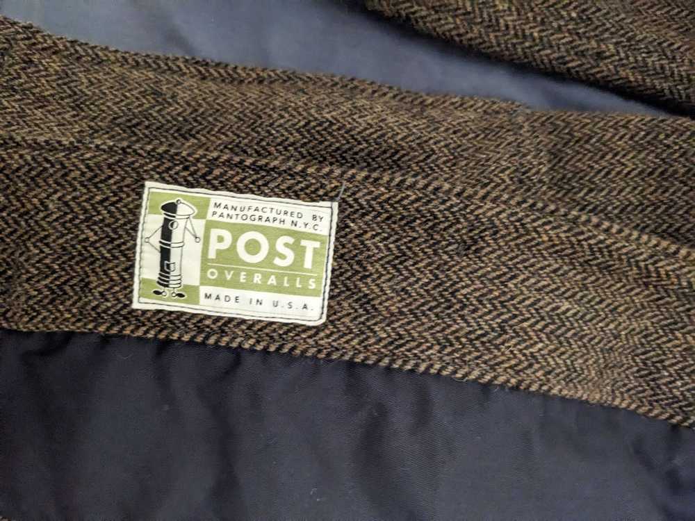 Post Overalls SB40 Herringbone Tweed wool HBT bro… - image 4