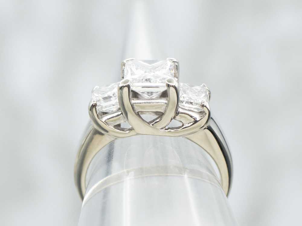 GIA Certified Diamond Engagement Ring - image 3