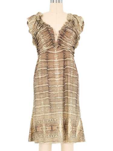 2007 Roberto Cavalli Animal Print Dress - image 1