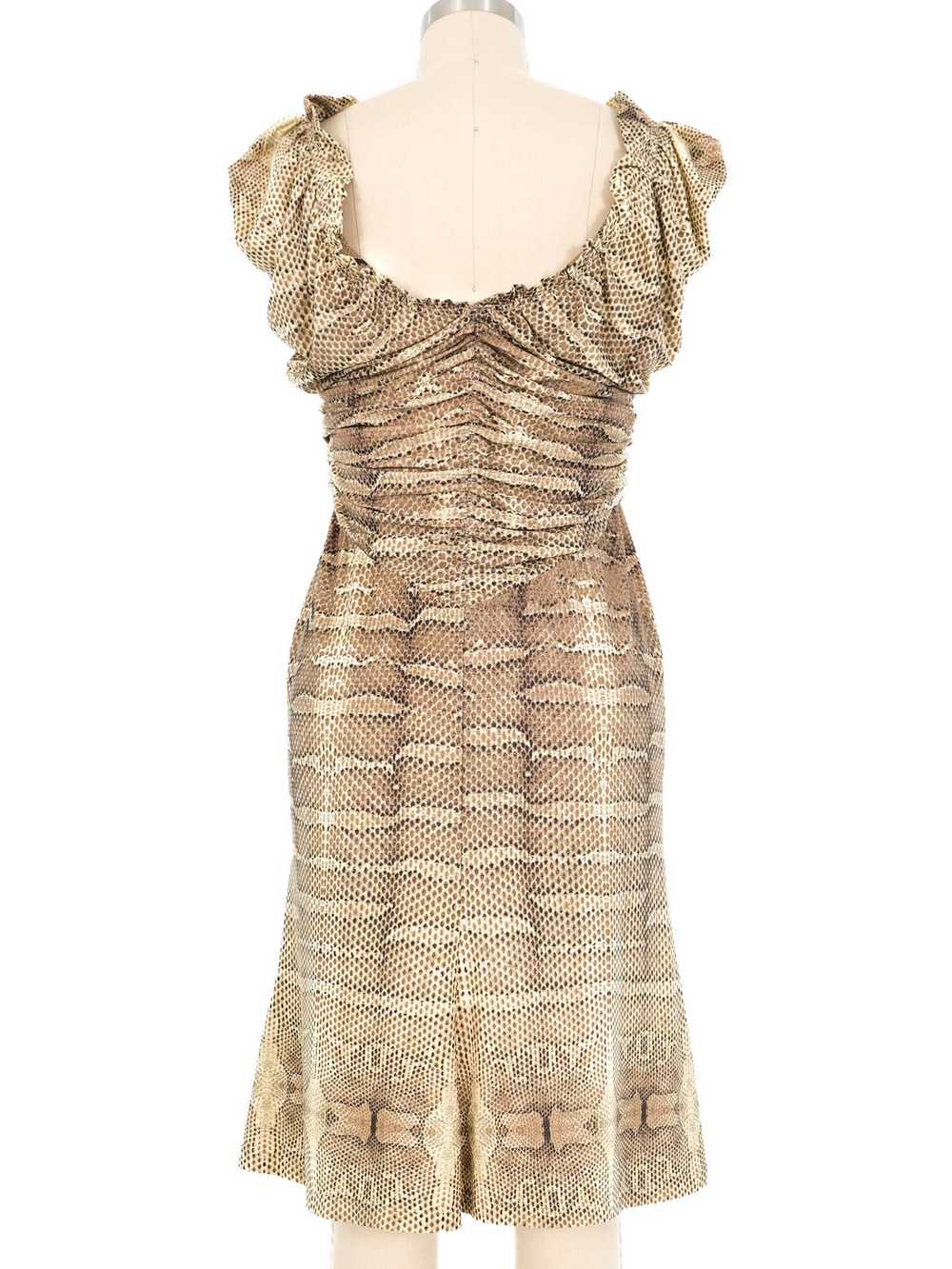 2007 Roberto Cavalli Animal Print Dress - image 4