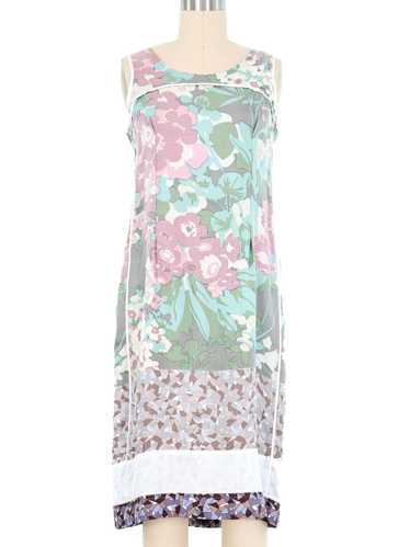 Dries Van Noten Inside Out Printed Shift Dress