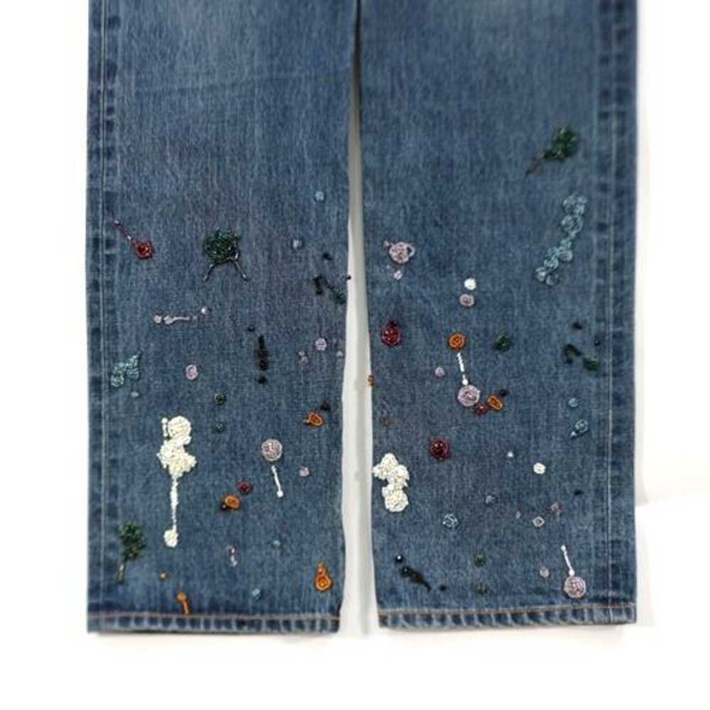 Undercover UNDERCOVER 23AW Drip Bead Denim Pants … - image 4