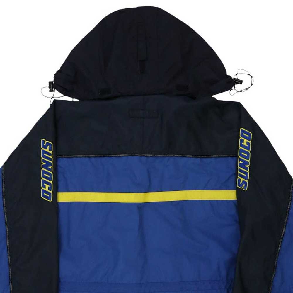 Sunoco Cintas Nascar Jacket - Large Blue Polyester - image 7