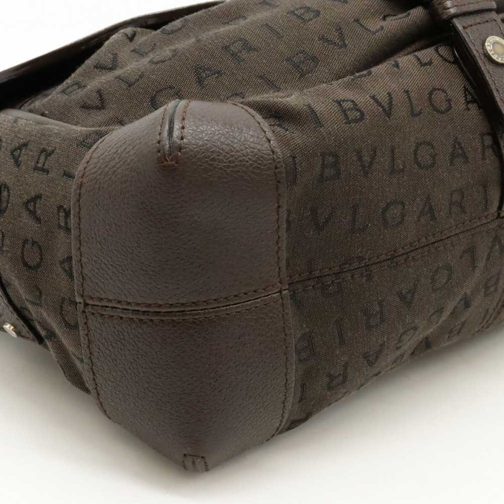 Bvlgari BVLGARI Bulgari Mania Shoulder Bag Canvas… - image 4