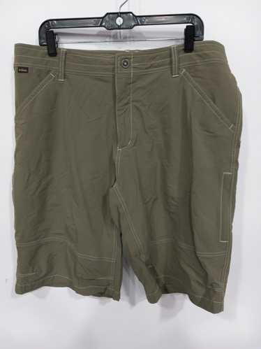 Kuhl Green Nylon Cargo Shorts Men's Size 40
