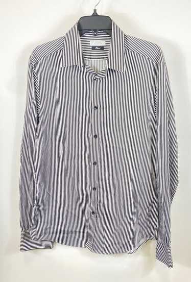 Versace Collection Stripped Dress Shirt - Size 40 