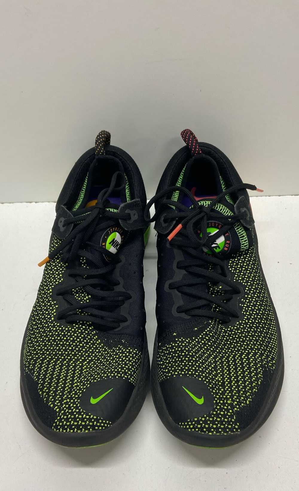 Nike Joyride Run Flyknit Black Electric Green Ath… - image 6