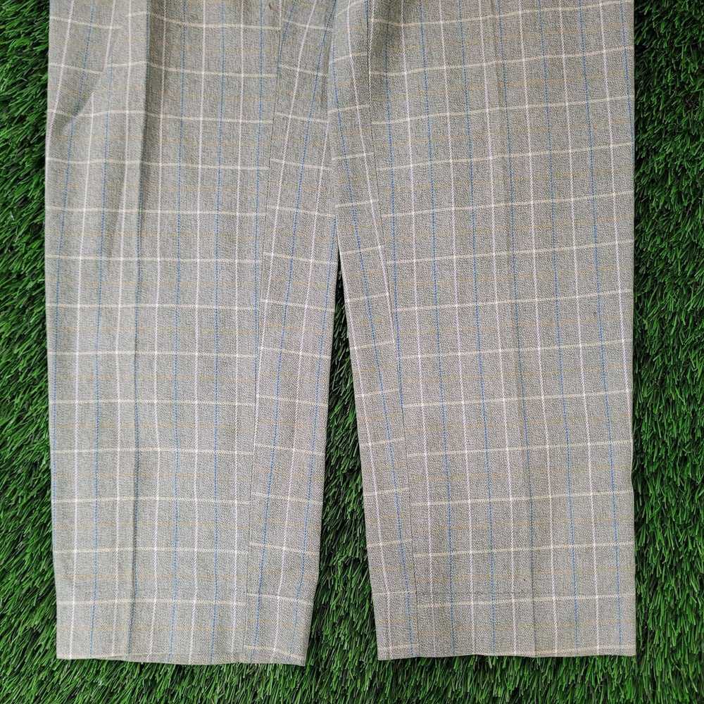 Farah Vintage Farah Glen Checkered Plaid Pants 31… - image 5
