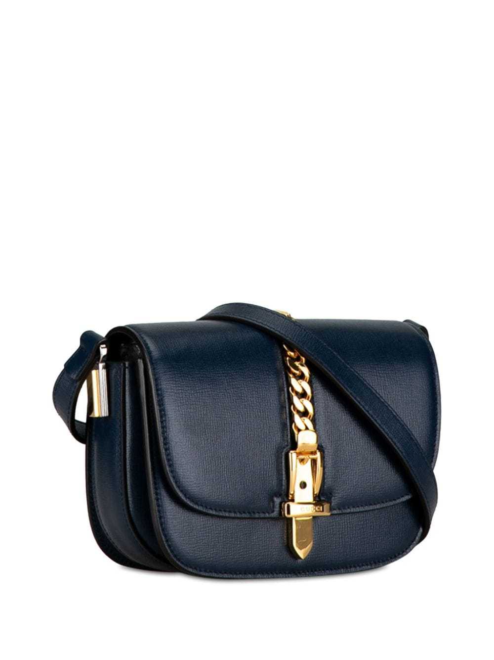 Gucci Pre-Owned 2000-2023 Mini Leather Sylvie 196… - image 3