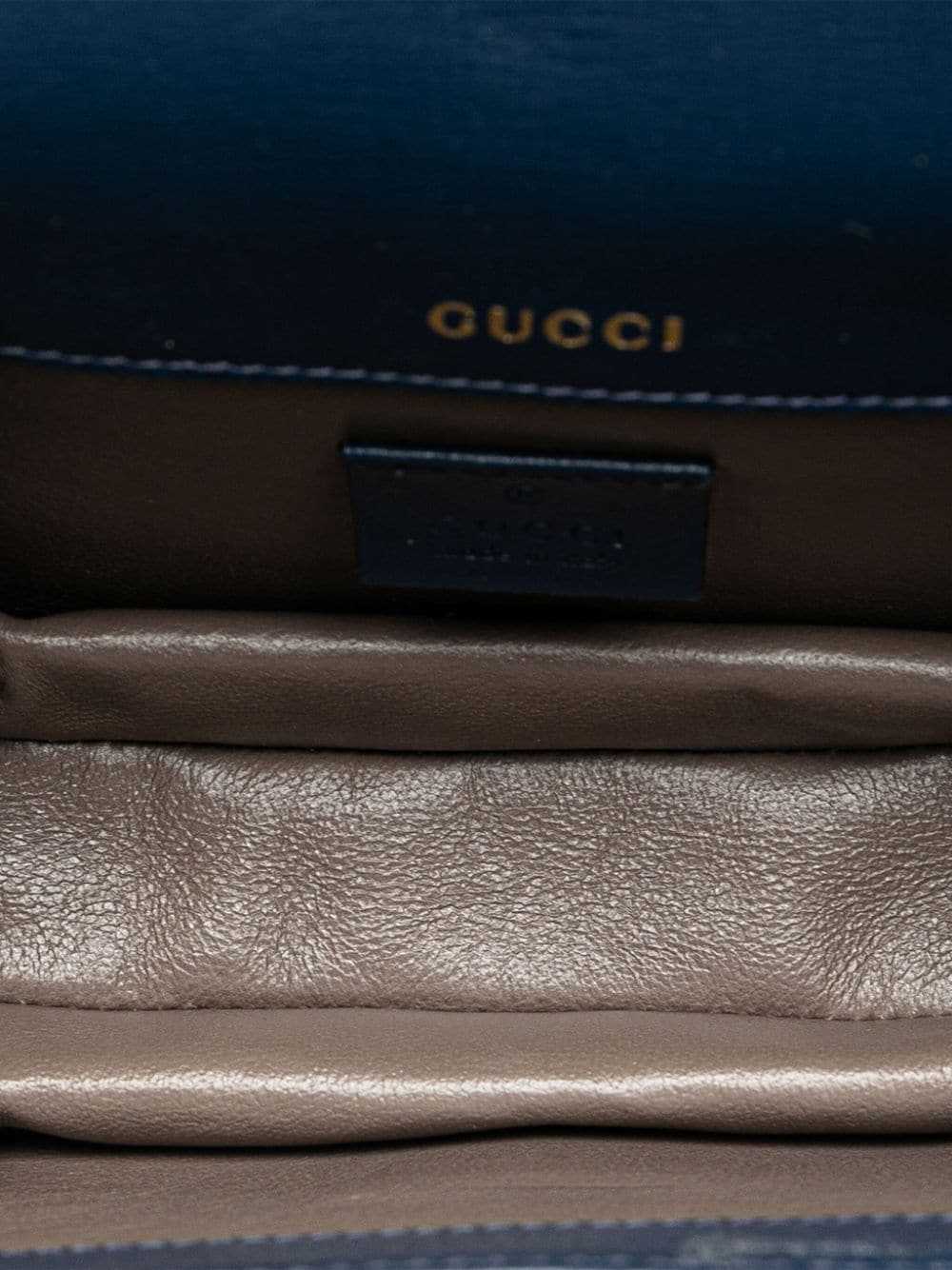 Gucci Pre-Owned 2000-2023 Mini Leather Sylvie 196… - image 5