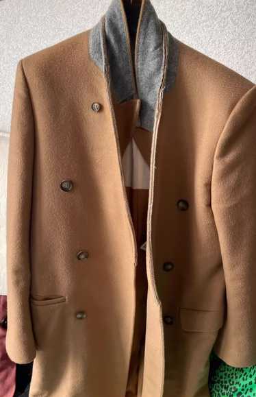 Maison Margiela Maison Margiela Hm Camel Wool Coat - image 1