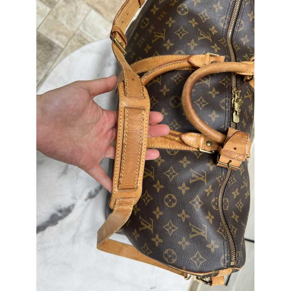 Louis Vuitton Keepall cloth travel bag - image 10