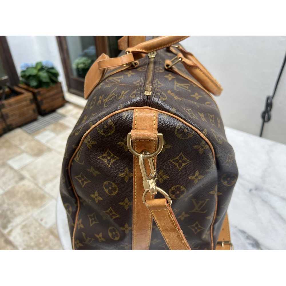 Louis Vuitton Keepall cloth travel bag - image 6