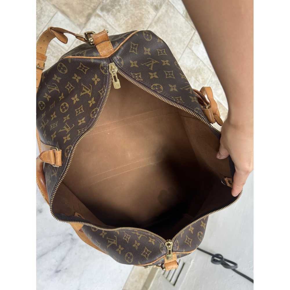 Louis Vuitton Keepall cloth travel bag - image 7