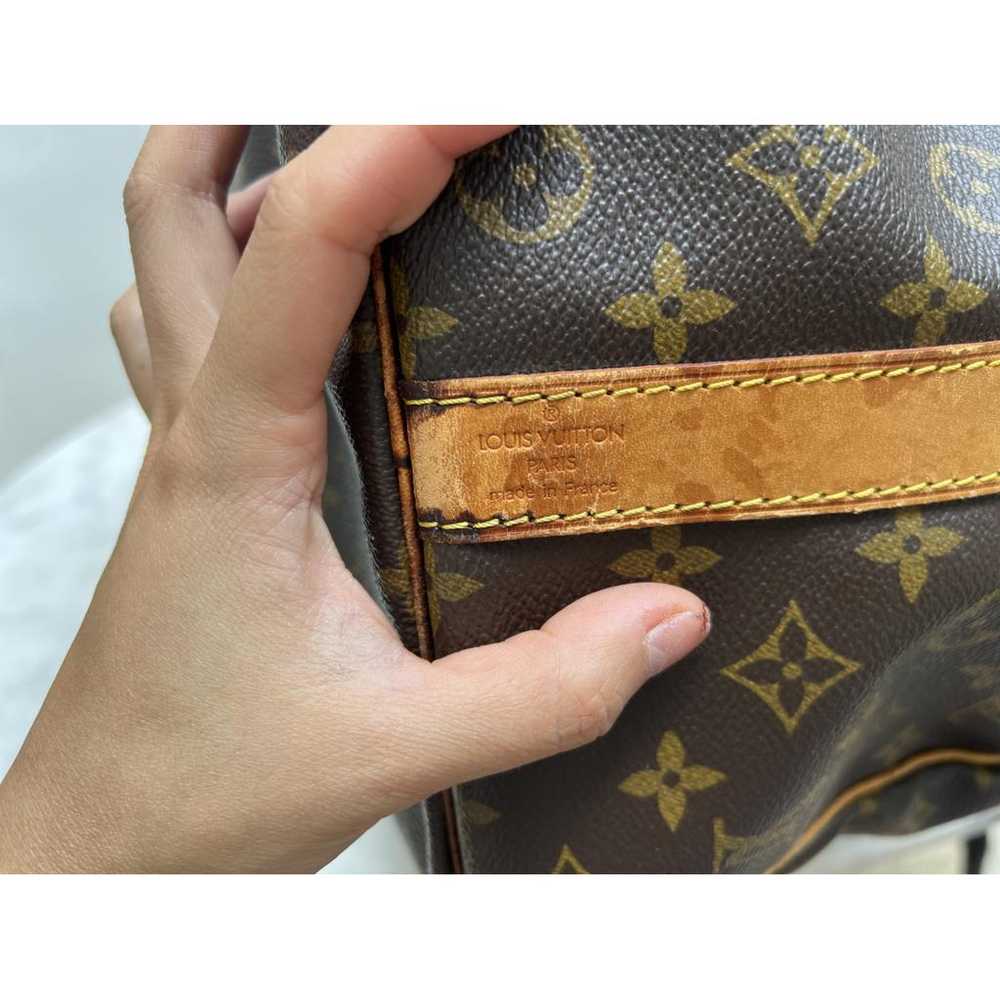 Louis Vuitton Keepall cloth travel bag - image 9