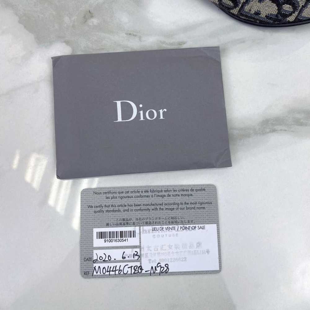 Dior Saddle cloth handbag - image 10