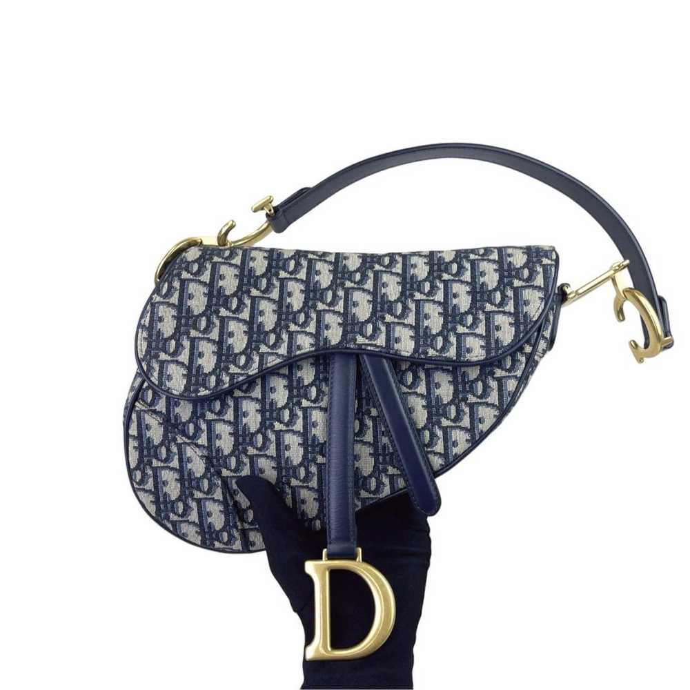 Dior Saddle cloth handbag - image 2