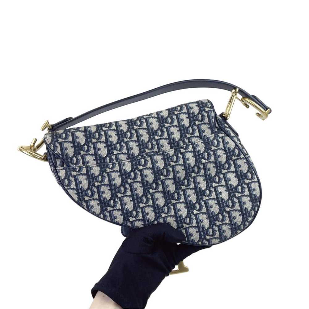 Dior Saddle cloth handbag - image 3