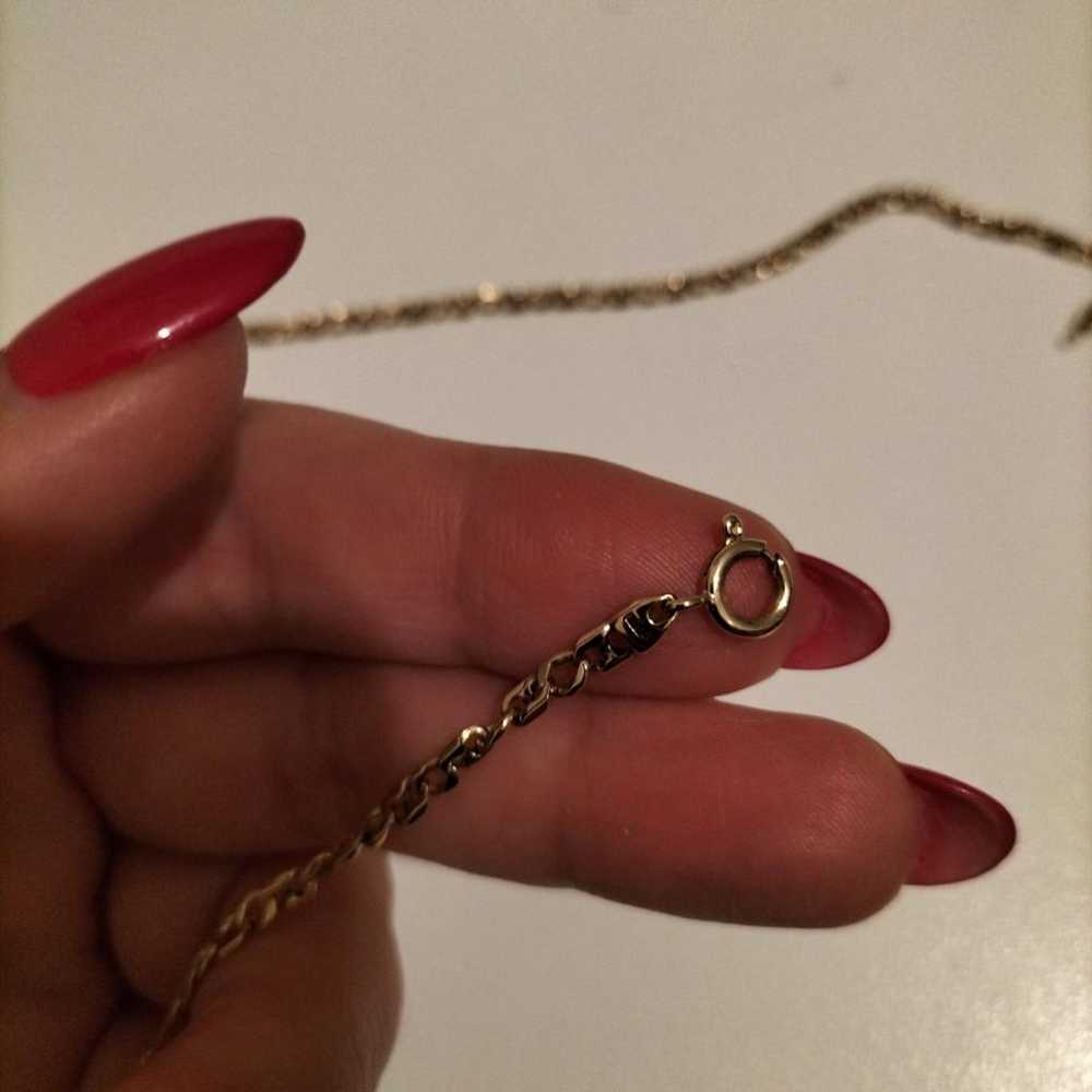 Non Signé / Unsigned Yellow gold necklace - image 4