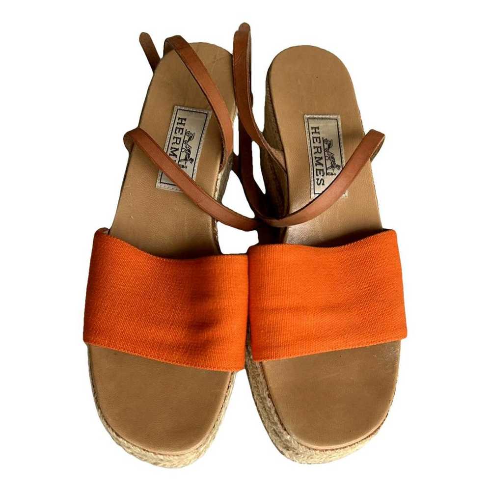 Hermès Cloth espadrilles - image 1