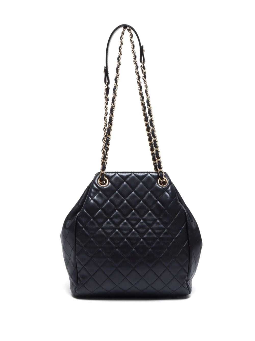 CHANEL Pre-Owned 2017 diamond-quilted bucket bag … - image 2