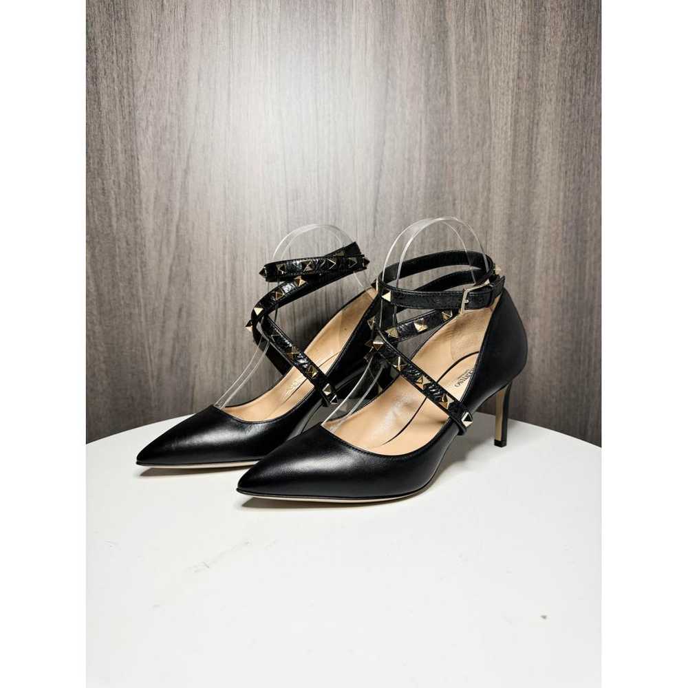 Valentino Garavani Studwrap leather heels - image 2