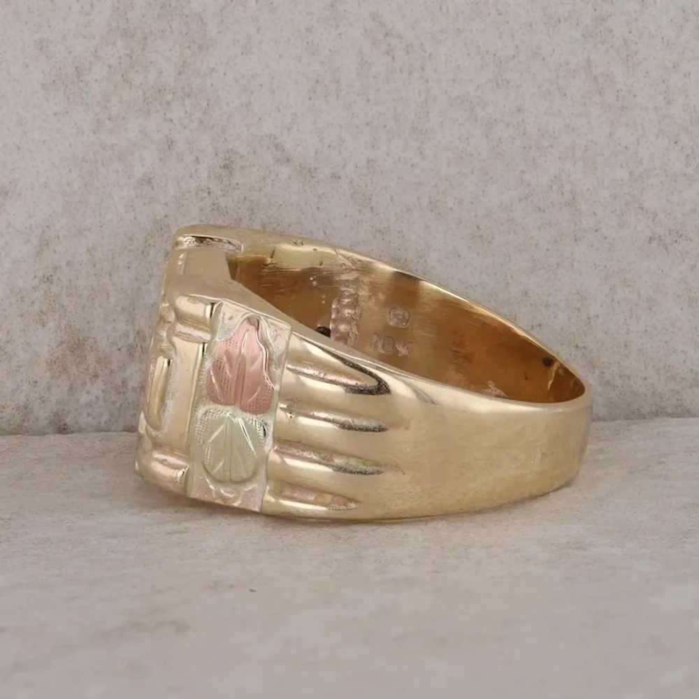 10k Yellow and Rose Gold Harley Davidson Motorcyc… - image 2