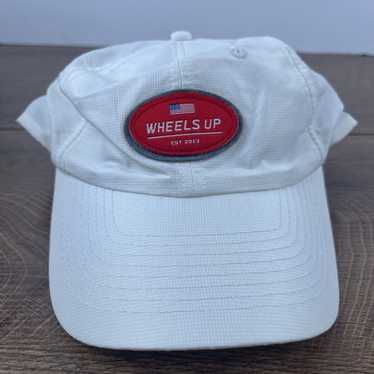 Other Wheels Up Hat White Cap Hat Wheels Up USA F… - image 1