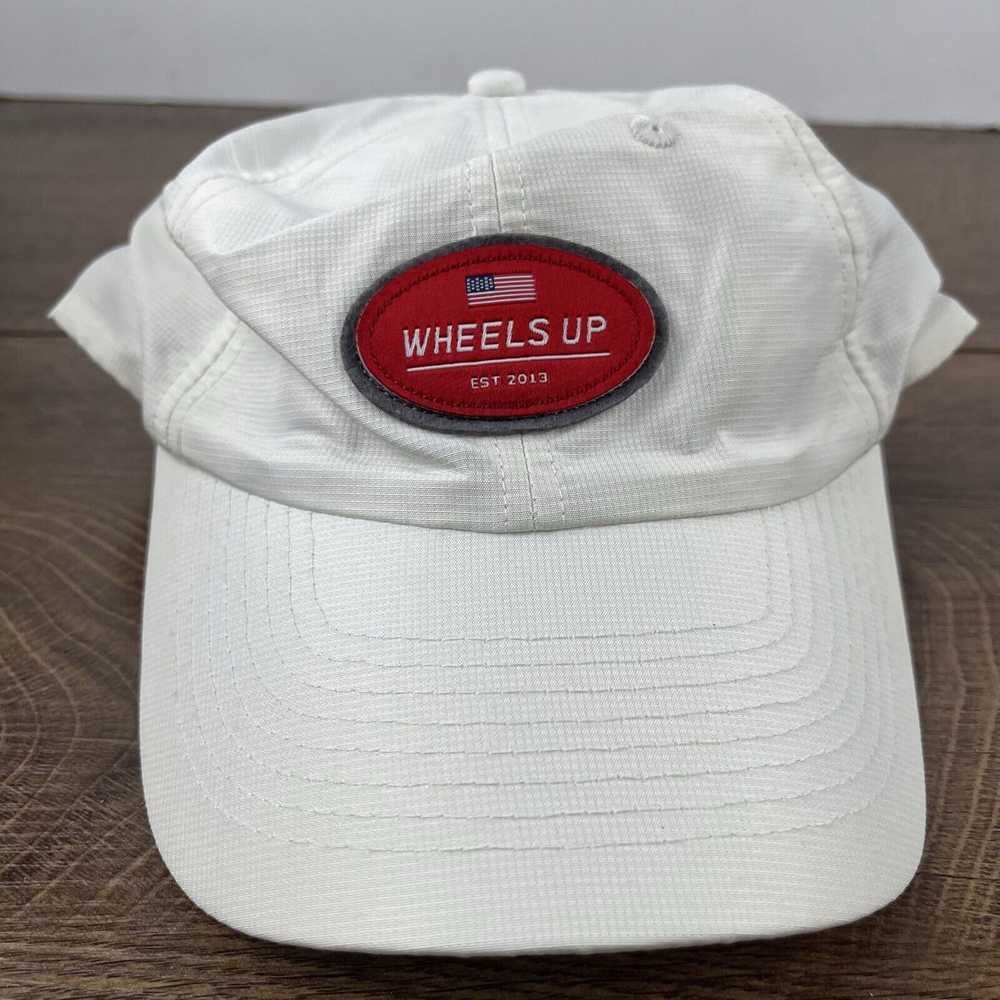 Other Wheels Up Hat White Cap Hat Wheels Up USA F… - image 5