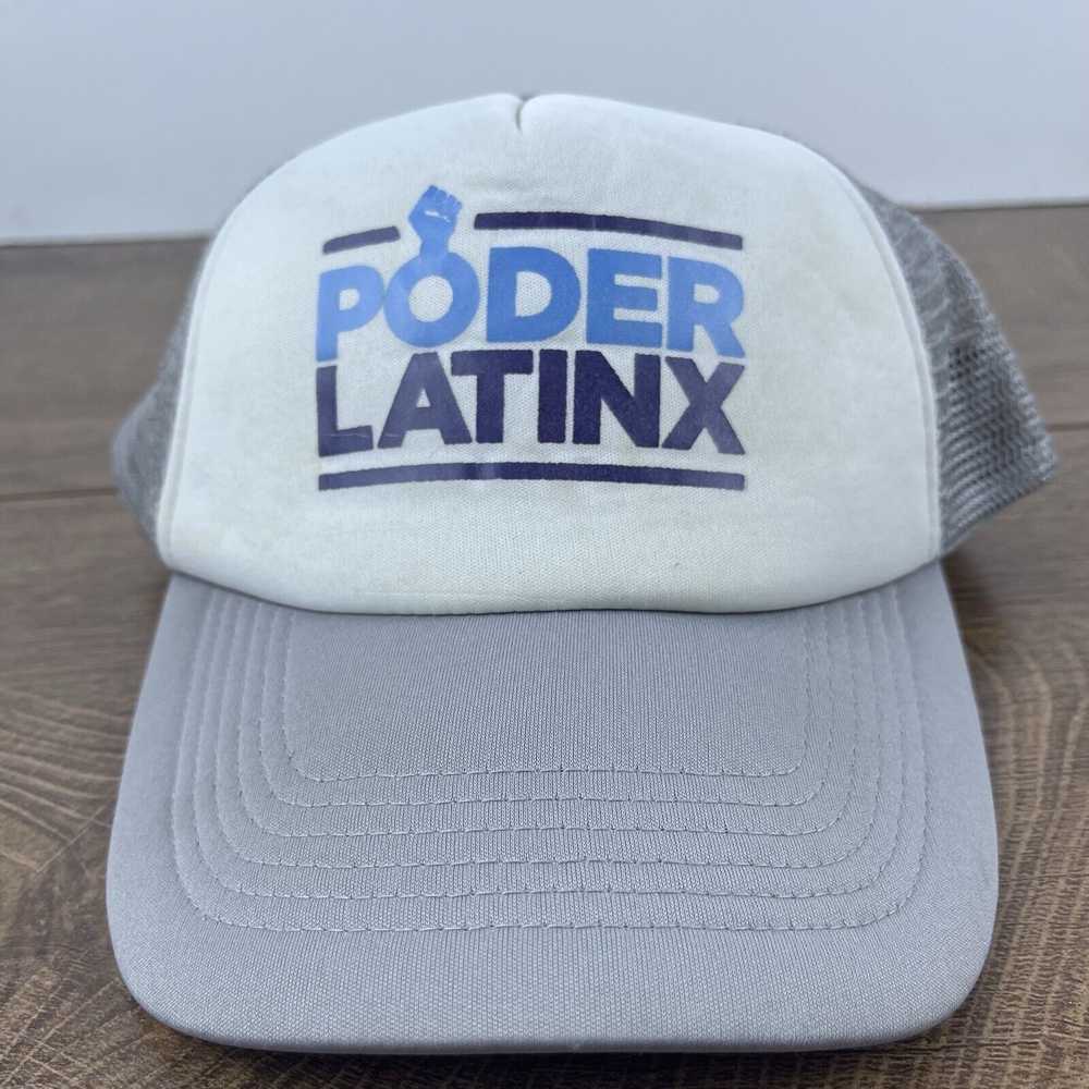 Other Poder Latinx Hat White Cap Hat Adjustable H… - image 2