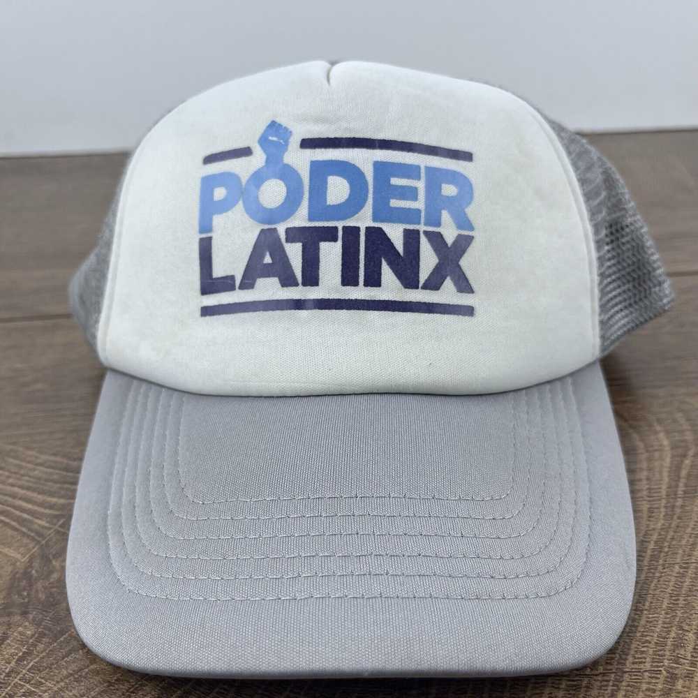 Other Poder Latinx Hat White Cap Hat Adjustable H… - image 3