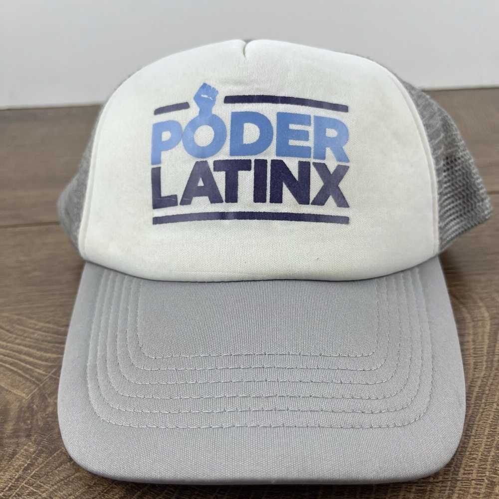 Other Poder Latinx Hat White Cap Hat Adjustable H… - image 4