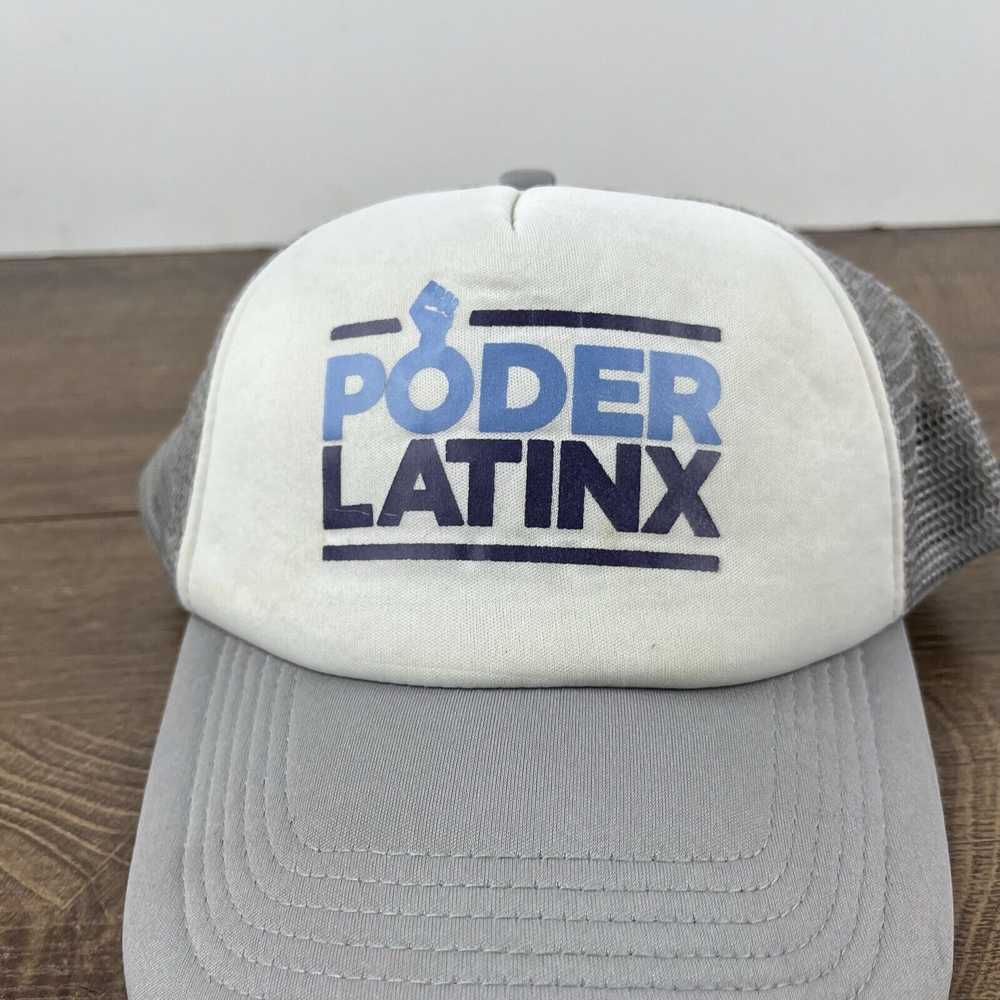 Other Poder Latinx Hat White Cap Hat Adjustable H… - image 5