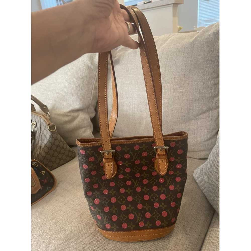 Louis Vuitton Bucket leather handbag - image 3