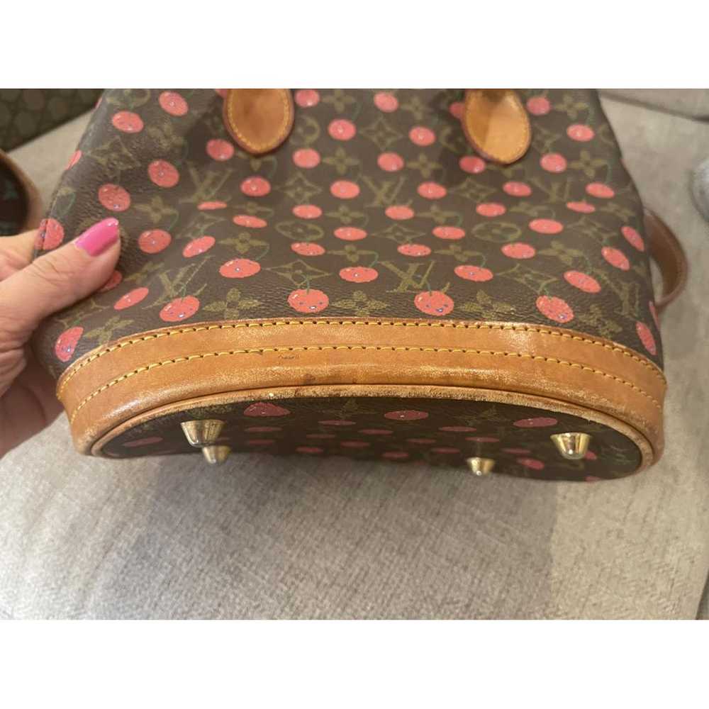 Louis Vuitton Bucket leather handbag - image 4