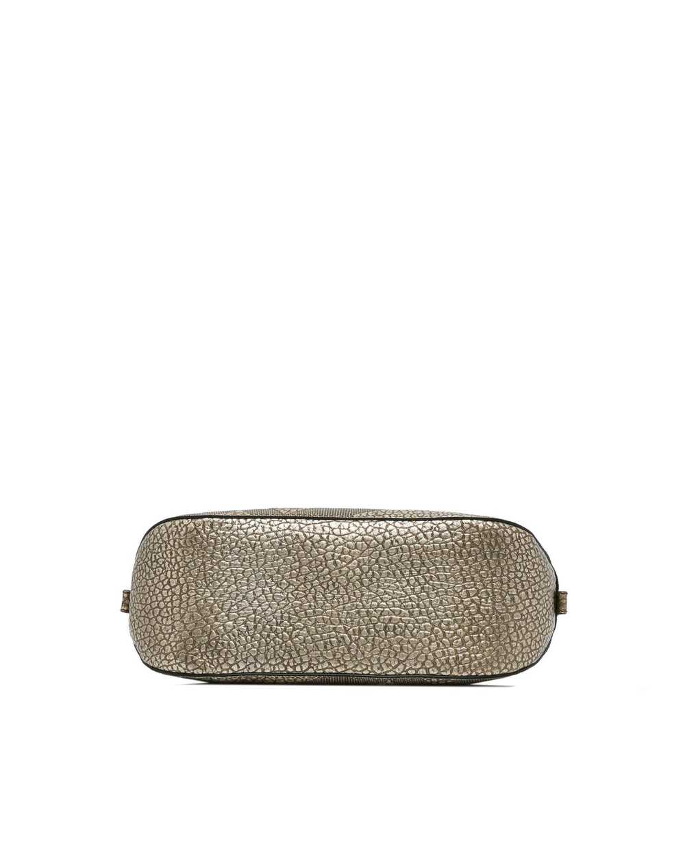 Burberry Grained Leather Orchard Handle Bag - image 5