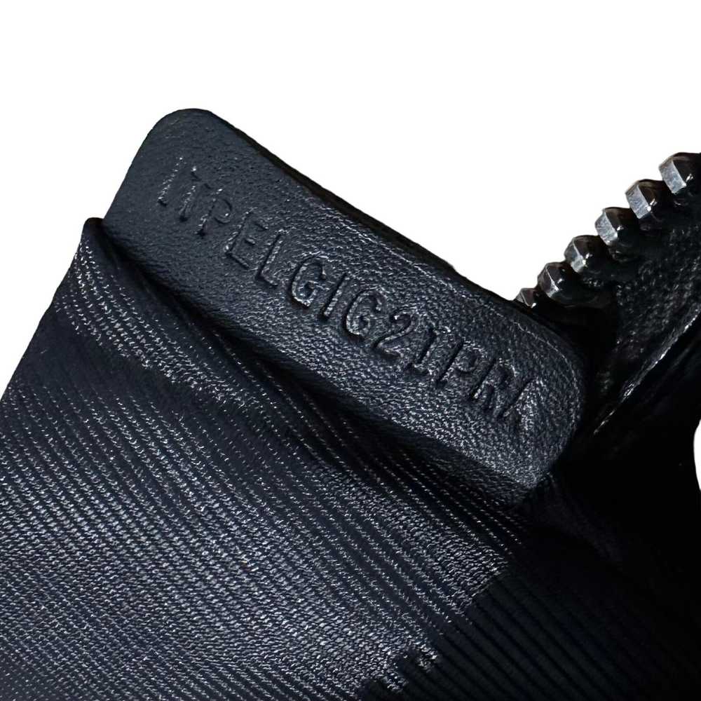 Burberry Burberry Italy Black Patent Leather Zip … - image 12