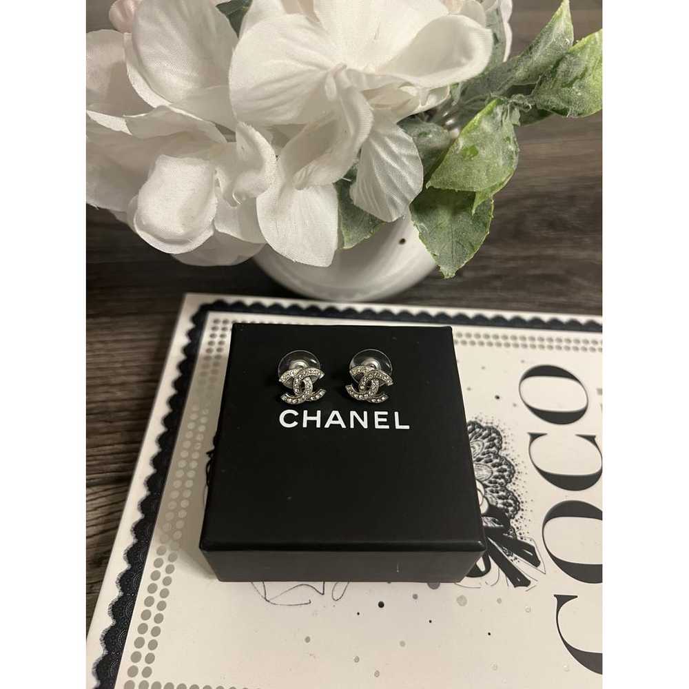 Chanel Cc earrings - image 9