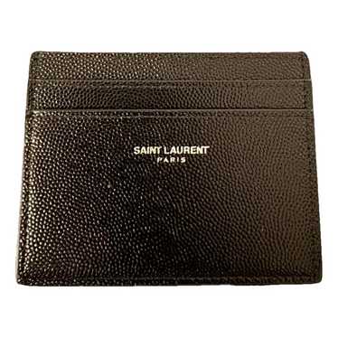Saint Laurent Leather card wallet