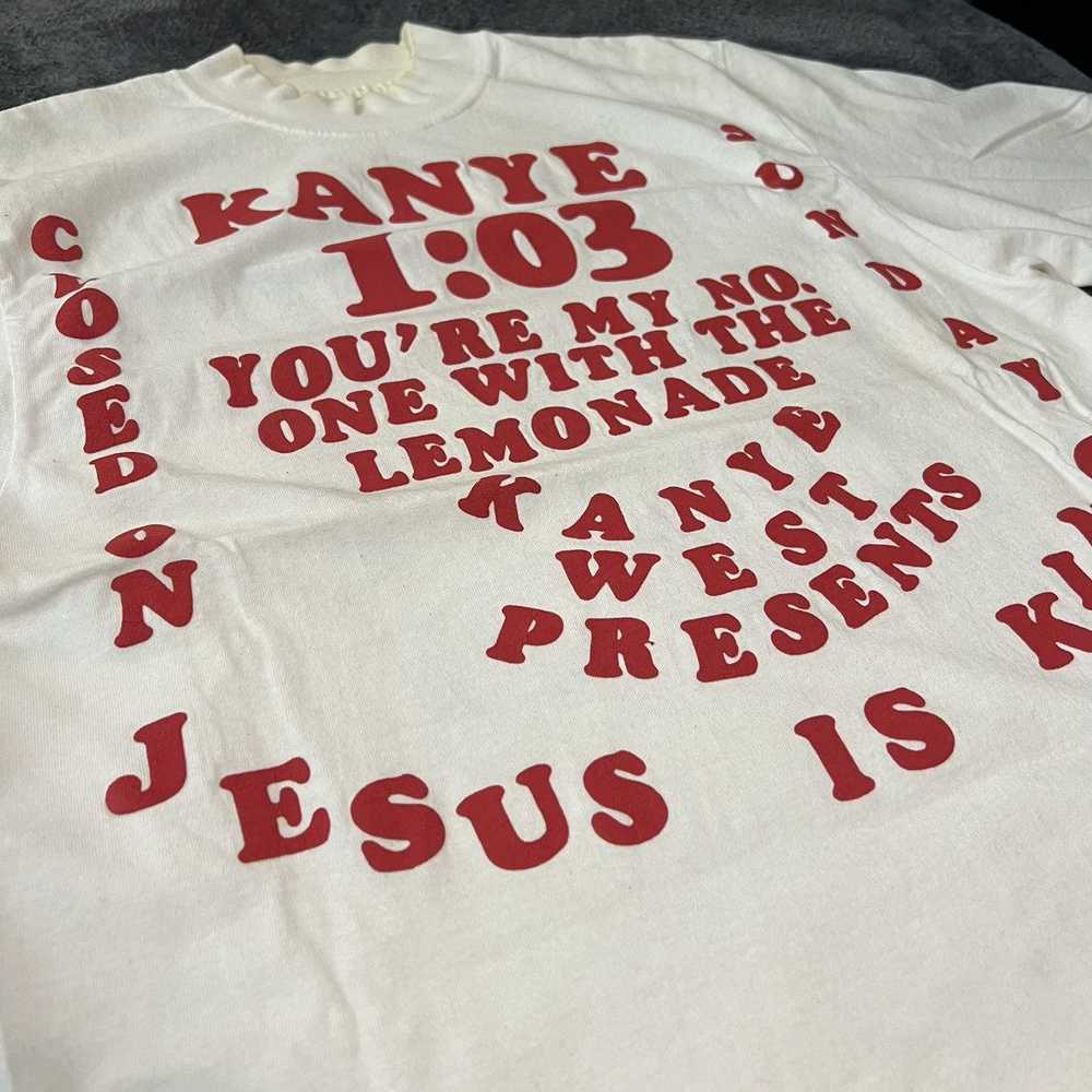 Kanye West × Yeezy Season Kanye Jesus is King Clo… - image 3