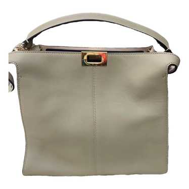 Fendi Peekaboo X-Lite leather handbag - image 1