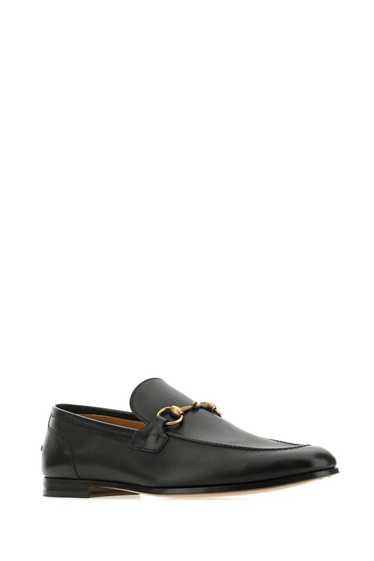 Gucci Black Leather Loafers - image 1