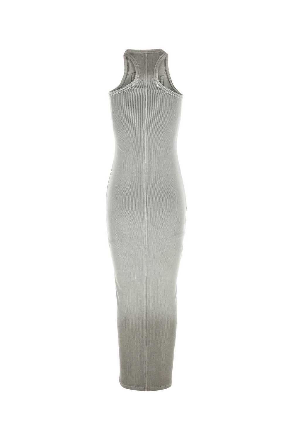 T by Alexander Wang Grey Stretch Cotton Dress - image 2