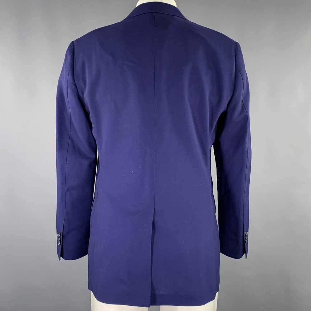 Other Blue Virgin Wool Notch Lapel Sport Coat - image 3