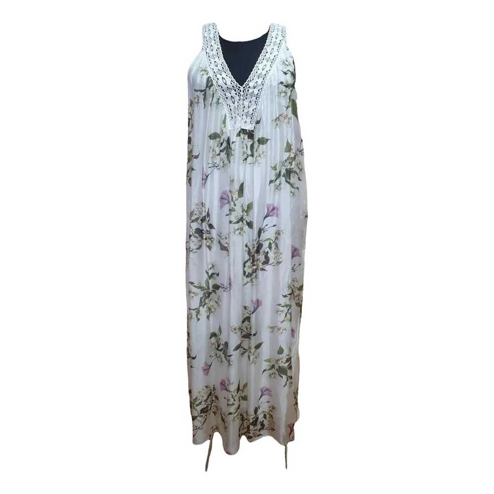 Non Signé / Unsigned Silk dress - image 1