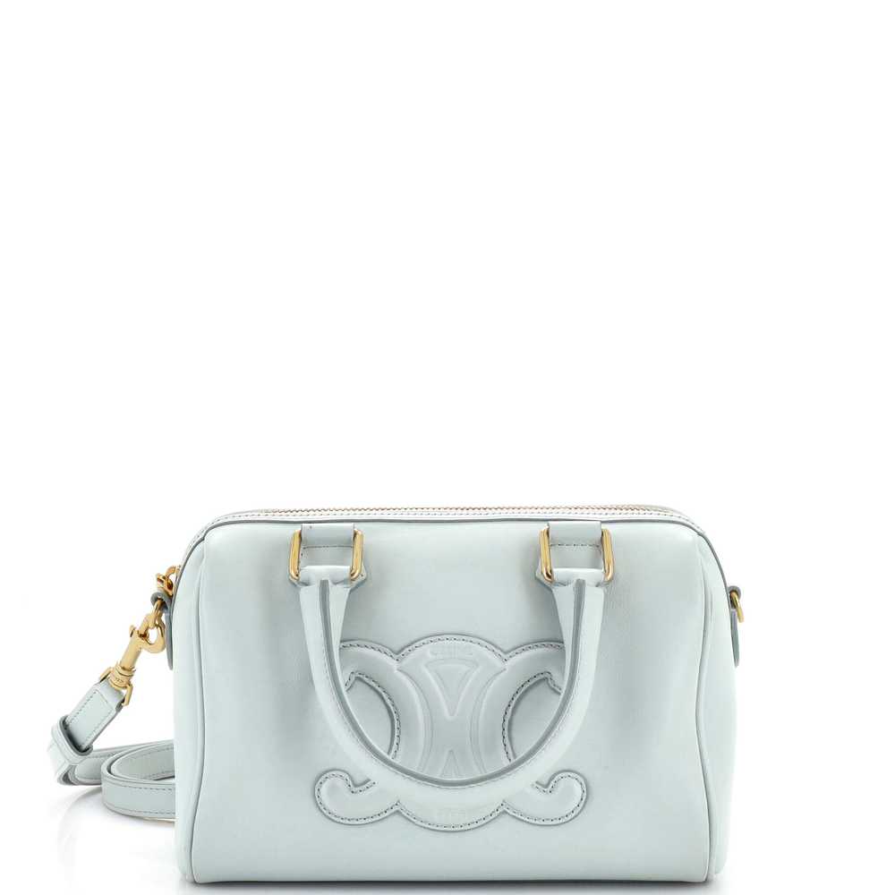 CELINE Cuir Triomphe Boston Bag Leather Small - image 1