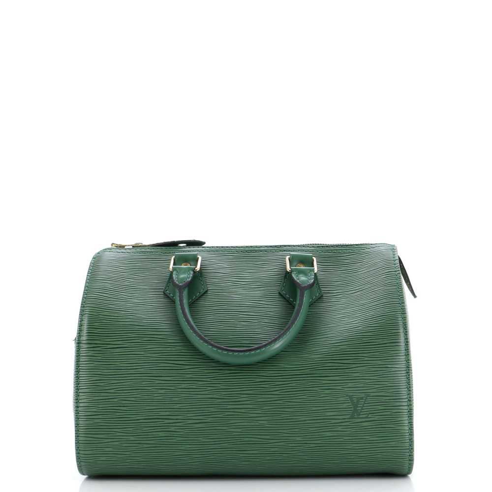 Louis Vuitton Speedy Handbag Epi Leather 25 - image 3