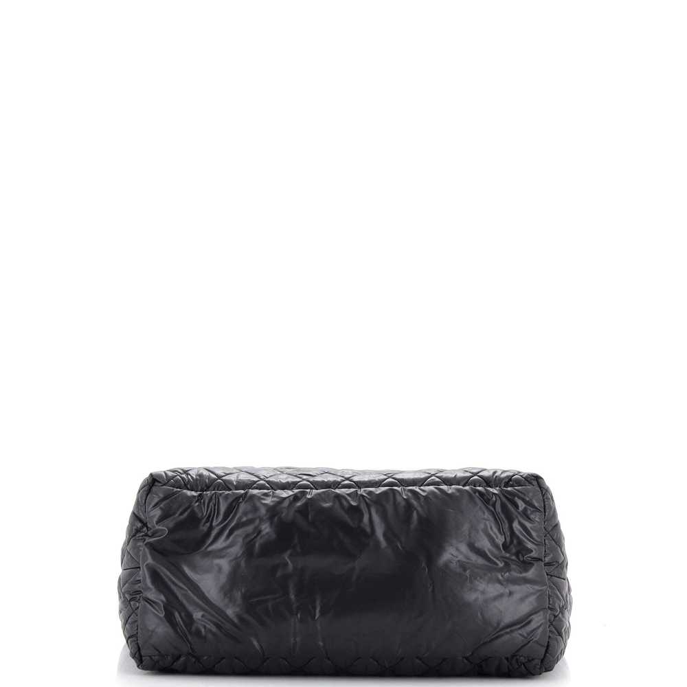 CHANEL Coco Cocoon Reversible Tote Quilted Nylon … - image 4