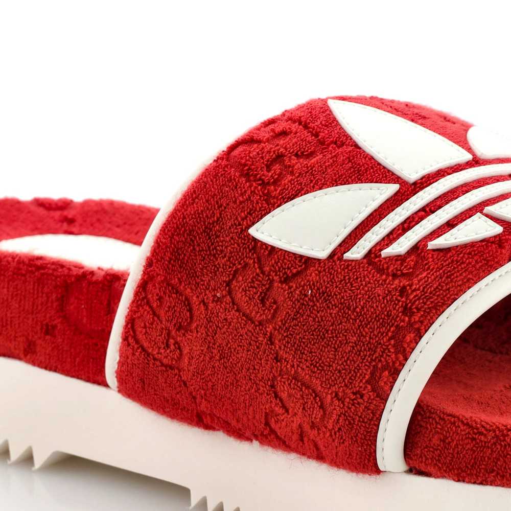 GUCCI x Adidas Women's Platform Slide Sandals Ter… - image 5